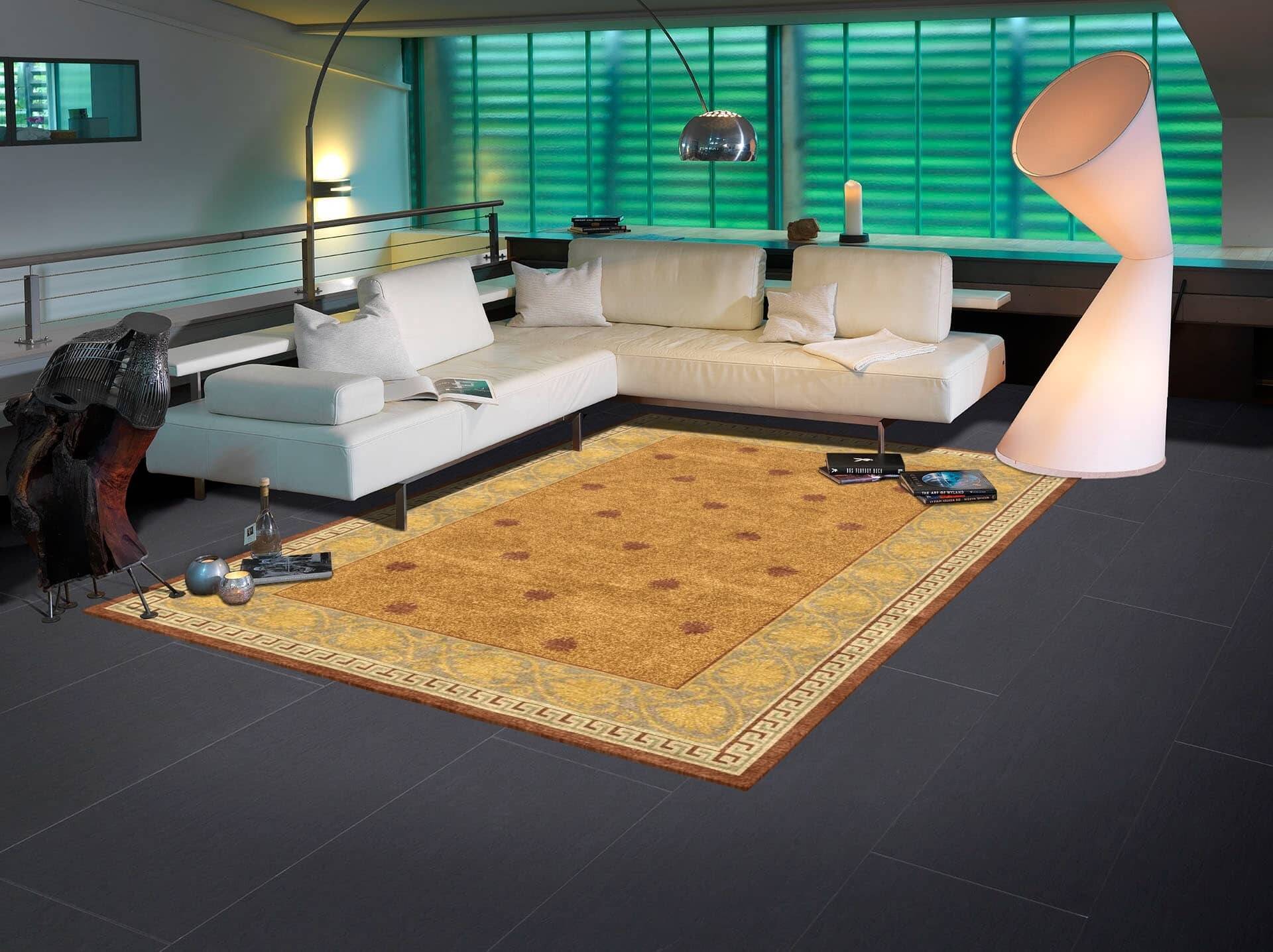 Makalu Nepal Teppich Century M078 Handgeknüpft im Wunschmaß     – Bild 2
